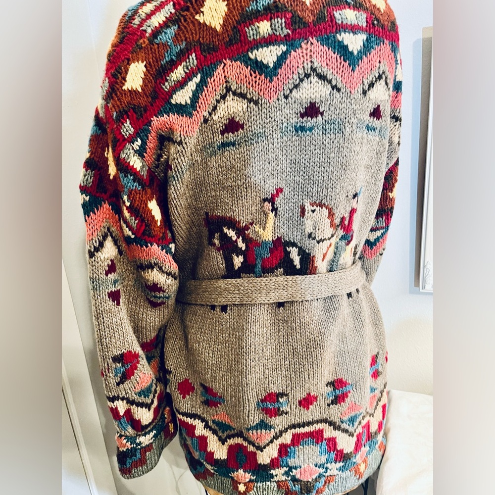 Rare Vintage Collector’s Ralph Lauren Country Cardigan Sweater